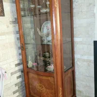 ویترین معرق قدی چوب راش