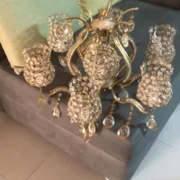لوستر  تخت دونفره  و اینه