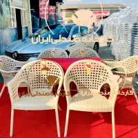 میز و صندلی پلاستیکی مدل سلیم غذاخوری مراسم مسجد