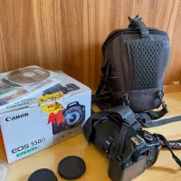 دورربین Canon 550 D با لوازم جانبی|دوربین عکاسی و فیلم‌برداری|تهران, فرحزاد|دیوار