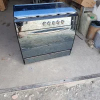 اجاق گاز طرح فر 5 شعله نو استفاده نشده