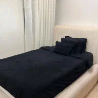 سرویس لحاف ۶ تیکه مخمل مشکی