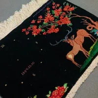 تابلو فرش دست باف ساعت