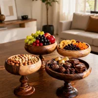 سرویس پذیرایی چوب گردو با ضمانت یکساله