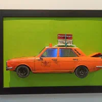 تابلوی تاکسی نوستالژی