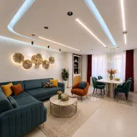 65متر2خواب-سالن-پرده-خور-فول-دیزاین-دارای-پارکینگ