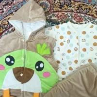 کاپشن مخمل 3تیکه و کاپشن سرهمی