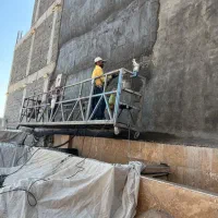 شاتکریت پلاستر با دستگاه و بدون نیاز به داربست|خدمات پیشه و مهارت|آبادان, |دیوار