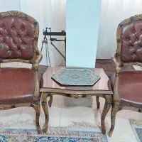 مبل چرم کلاسیک|مبلمان خانگی و میز عسلی|کرج, کیانمهر|دیوار