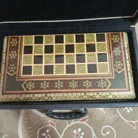 تخته نرد خاتم کاری شده|کلکسیون و سرگرمی|یاسوج, |دیوار