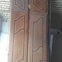 کمد دیواری ساج چوبی