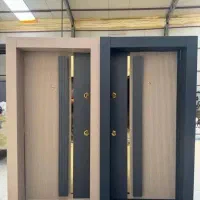 درب ضدسرقت چوب cnc نمای کامپوزیت کرکره‌برقی کدF135|مصالح و تجهیزات ساختمان|سرخرود, |دیوار