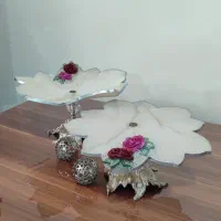 میوه و شیرینی خوریه سفید صدفی رزینی