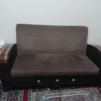 مبلمان ۷نفره با جلو مبلی سالم|مبلمان خانگی و میز عسلی|رشت, کوی بیانی|دیوار