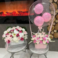 دسته گل نوزادی/بله برون/ عقد/ زیارت قبولی/مصنوعی