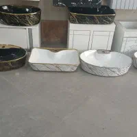 سنگ روشوی و توالت فرنگی|لوازم سرویس بهداشتی|چهارباغ, |دیوار