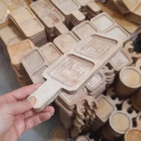 زیر لیوانی های چوبی دوقلو اک