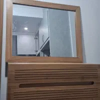 فروش دراور ۴ کشو همراه با ایینه نو اکبند
