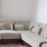 مبلمان ال هفت نفره با چوب گردو اصل|مبلمان خانگی و میز عسلی|آمل, |دیوار