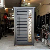 ** درب آهنی حیاط طرح تاف **|مصالح و تجهیزات ساختمان|خرم‌آباد, |دیوار