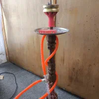 قلیان عربی تنه چوبی