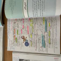 کتاب درسی پر شده از سوال نهایی دوازدهم انسانی