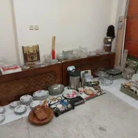 فرش کریستال تابلو چینی بلور کمد چوب لباس خیاطی