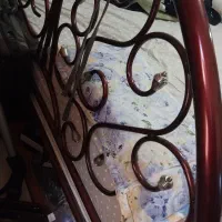 فروش تخت فرفوژه دو نفره با کفی زیری فلزی|تخت و سرویس خواب|اصفهان, کوی ولی عصر|دیوار