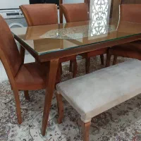 میز ناهار خوری ۶ نفر|میز و صندلی غذاخوری|اصفهان, شهرک امام زمان|دیوار