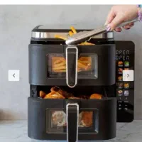 سرخ کن بدون روغن دو طبقه