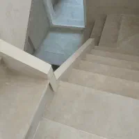 کاشی کاری طرح جدید دور پله های ساختمان|خدمات پیشه و مهارت|باغستان, |دیوار