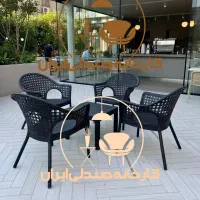 میز و صندلی پلاستیکی طرح مهرام ناهارخوری غذاخوری