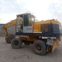 بیل میکانیکی چرخ لاستیکی اچ ای 100|خودرو سنگین|کرخه, |دیوار