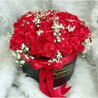 گل روبانی جاودانه|گل مصنوعی|یزد, |دیوار