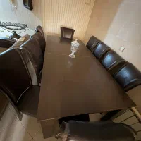 فروش فوری  میز و صندلی ناهارخوری ۱۰ نفره