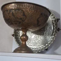 ظروف مسی|ظروف سرو و پذیرایی|فولادشهر, مسکن مهر فولادشهر|دیوار