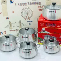 سرویس قابلمه کاسیو اصلی،تک وسرویس،قابلمه وماهیتابه