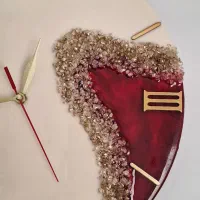 ساعت دیواری رزینی|ساعت دیواری و تزئینی|چالوس, |دیوار