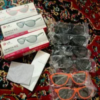 عینک سه بعدی بازی تلویزیون ال جی