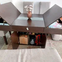 دو دست مبل و میز غذاخوری ۶ نفره|مبلمان خانگی و میز عسلی|کرج, گلستان|دیوار