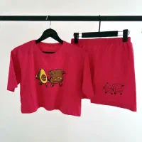 ست کراپ شورتک آووکادو|لباس|کرمان, |دیوار