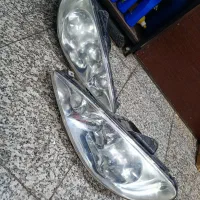 چراغ جلو ۲۰۶  رادیات و قمقمه آب ۲۰۶