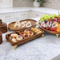 ست پذیرایی  دکوری قندان گلدان سنگ مصنوعی