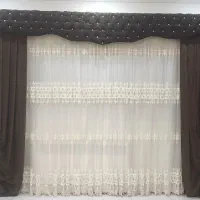 پرده پذیرایی همراه با کتیبه