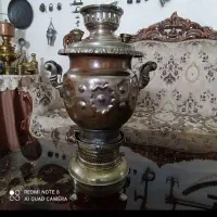 سماور نفتی برنجی عتیقه و آنتیک دکوری سماور قدیمی|سماور، چای‌ساز، قهوه‌ساز|مشهد, الهیه|دیوار
