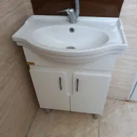 روشویی به همراه شیرآلات درحدنو