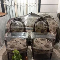 مبل نیم ست سلطنتی|مبلمان خانگی و میز عسلی|همدان, |دیوار