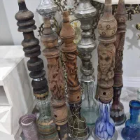 قلیون تنه چوبی و فلزی|کلکسیون و سرگرمی|تهران, تهرانسر مرکزی|دیوار
