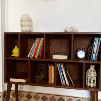 کتابخانه+ بوفه دیواری+ میز تحریر ، چوبی