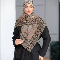 روسری دست دوز چاپ خیس|لباس|بهشهر, |دیوار